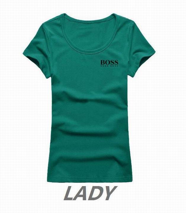 BOSS short round collar T woman S-XL-030